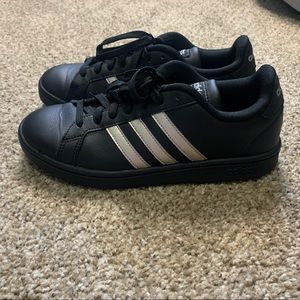 Black adidas sneakers